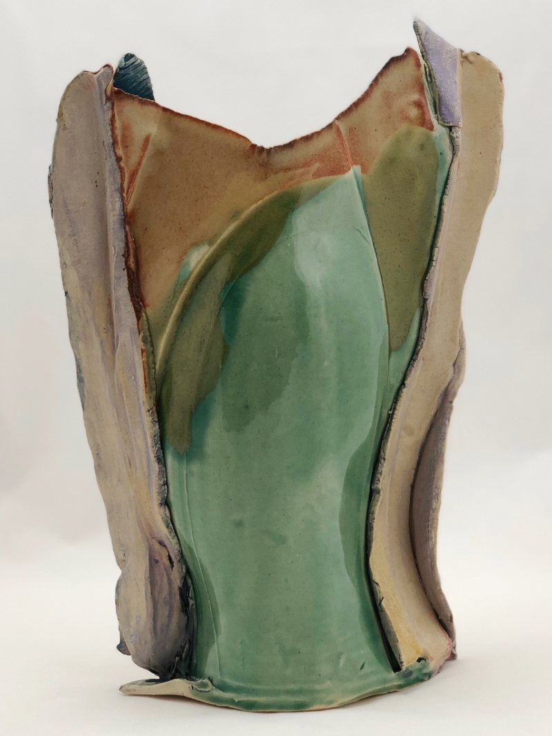 The figure in clay