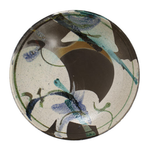 Jim Romberg raku plate