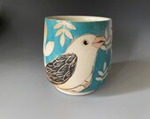 Deb Hager lidded jars and underglaze