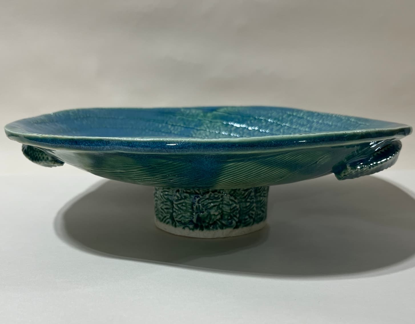 Handbuilt serving platter