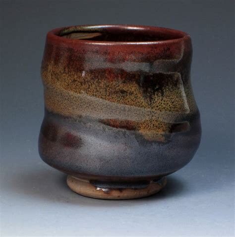 Salt-fired stoneware cup by Jack Troy